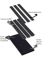 Black Oak - Premium Acoustic Wall Panel